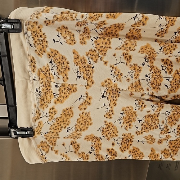 💕THE GREAT💕 The Wide Leg Cropped Sweatpant ~ Camomile Floral Size 2 M NWT - Picture 9 of 15